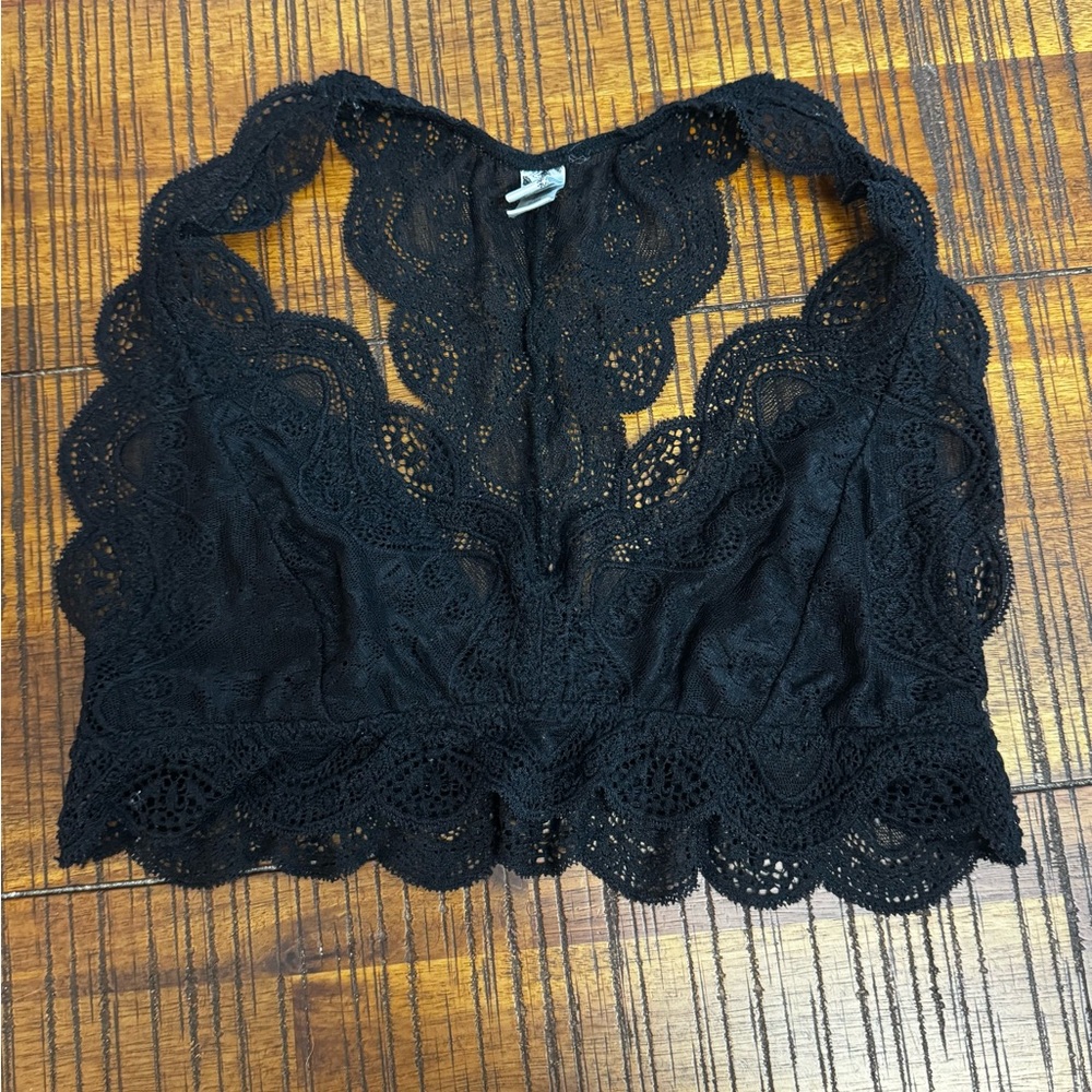 Wishlist Black Lace Bralette
